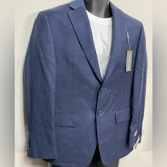 BNWT Michael Kors Kris KSY0001 Mens Sports jacket Blue 36 Short - Picture 2 of 13
